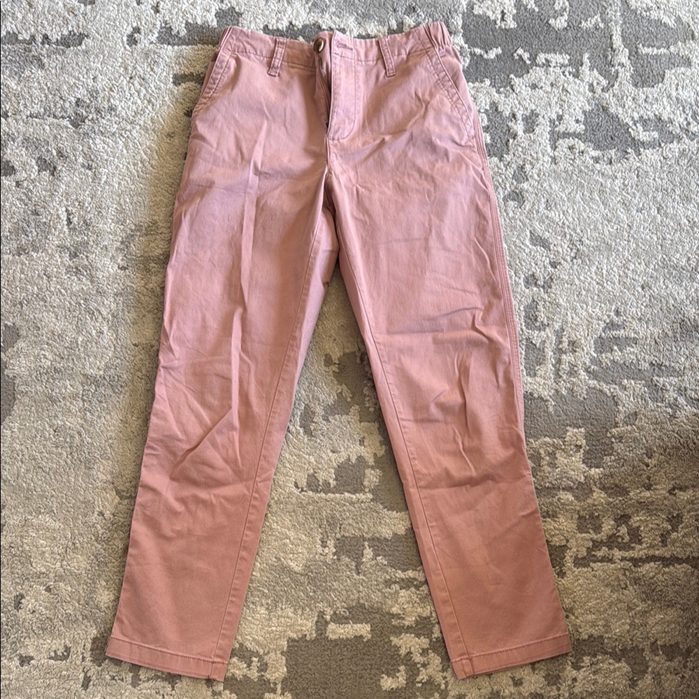 Old Navy Pink Joggers Relaxed Fit Cotton Blend